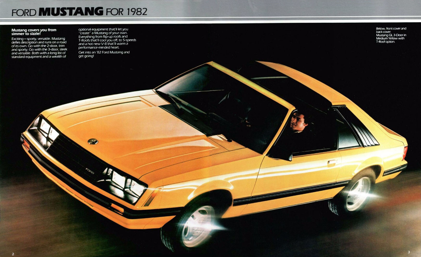 1982 Ford Mustang Brochure Page 9